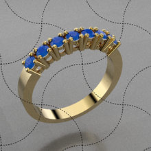 fein Schmuck Ring Steine Allianz Juwel Kunst Gießen Wachs Skulptur Drucken Chinesisch Modell Gold 3d print model - Mito3D