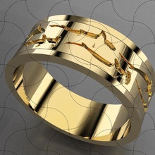 fein Schmuck Hai Bild Ring Allianz Juwel Wunder Ohrring Kunst Hochzeit Chinesisch Gold Herz Ehe Adler 3d print model - Mito3D