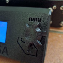 mais fino prusa i3 botão ferramenta o detalhadas exibição bem foner de alta knob lcd mk3 mk3s prusai3 qualidade a rotação seleccione roda A impressão 3d 3d print model - Mito3D