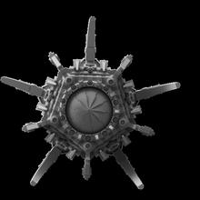 dedo muerte puñetazo exterior espacio juego ciencia ficción jarhead 3d print model - Mito3D