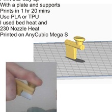 Finger bewachen Gadget Klinge Schutz 3d print model - Mito3D
