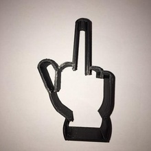 finger Ehre home hand 3d 3d-finger ficken 3d print model - Mito3D