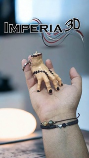 dito portachiavi merlino chiave anelli dita 3d print model - Mito3D