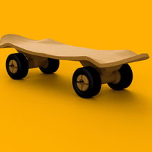 escala ii jogo brinquedo andar de skate 3d print model - Mito3D