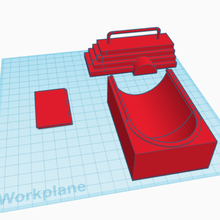 klavye kaykay parkı mimari 3d print model - Mito3D