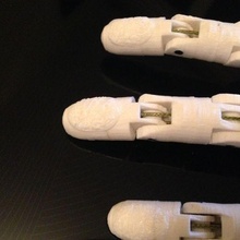 huella dactilar inmoov robot mano artilugio dedo robohand robótica robots 3d print model - Mito3D