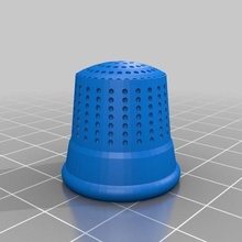 fingers thimble - openscad customized household 3d print model - Mito3D