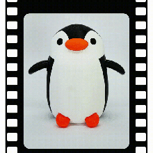 finley penguin 001 animal cute modular art adorable 3d print model - Mito3D