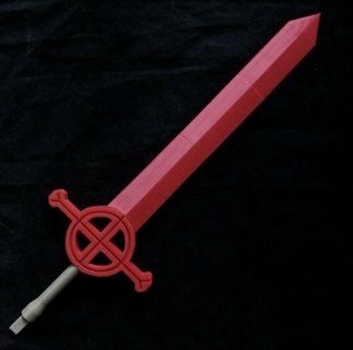 finn 39 s demônio sangue espada aventura cosplay traje arma moda 3d print model - Mito3D