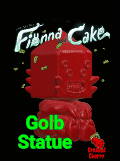 fionna cake - golb golbetty statue bundle adventure time 3d print model - Mito3D