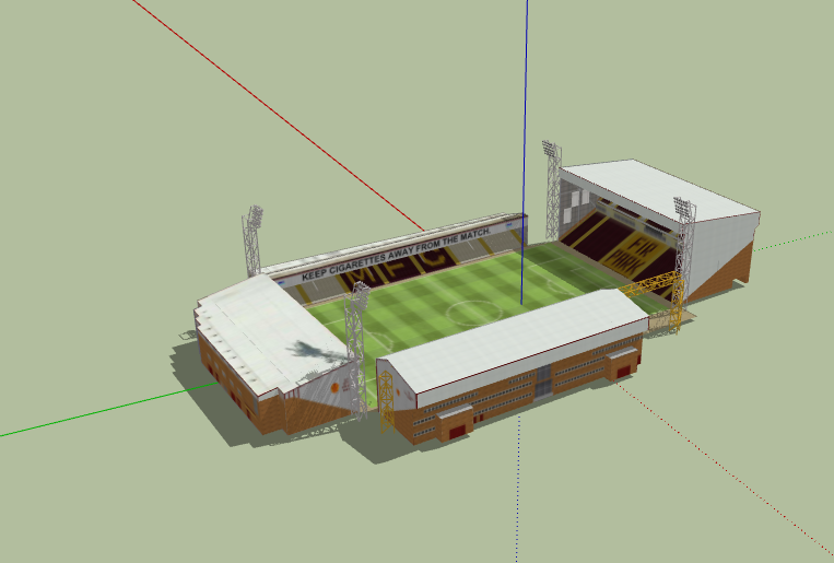 abeto parque mãe estádio 2023 futebol nfl nba mlb nhl Escócia 3D print model - Mito3D