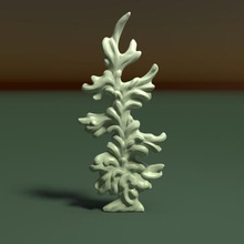 fir tree Kunst Tannen-Baum Kiefer 3d print model - Mito3D