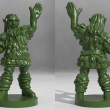 firbolg druid game dd dnd dungeons dragons miniature miniatures tabletop wargame wargaming toy accessories 3d print model - Mito3D