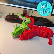 fire dragon 3d print model - Mito3D
