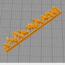 fire various cookie cutter 3d print model - Mito3D