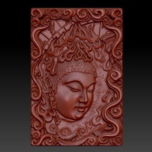 fire buddha pendant jewelry 3d print model - Mito3D
