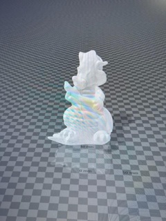 fire dragon firedept fantasy animal art sculpture 3d print model - Mito3D