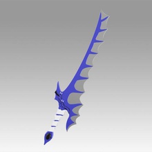 fire emblem awakening dragon slayer espada cosplay arma prop jogo fogo emblema despertar dragão militar corpo-a-corpo 3d print model - Mito3D