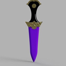 fire emblem three houses - byleth dagger game cosplay 3d print model - Mito3D