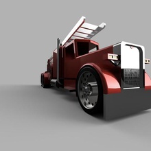los bomberos art camión de departamento el bombero 3d print model - Mito3D