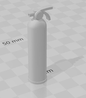fuego extintor extintores 3d print model - Mito3D