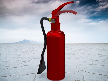fire extinguisher full design 3d print model - Mito3D