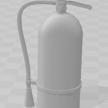 fire extinguishers various garage workshop miniature 3d print model - Mito3D