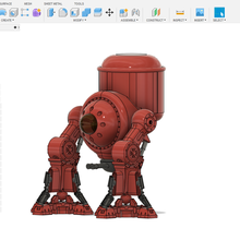 Feu combattant deuxarbresrobot 3d print model - Mito3D