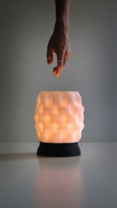 feu lampe 3d print model - Mito3D