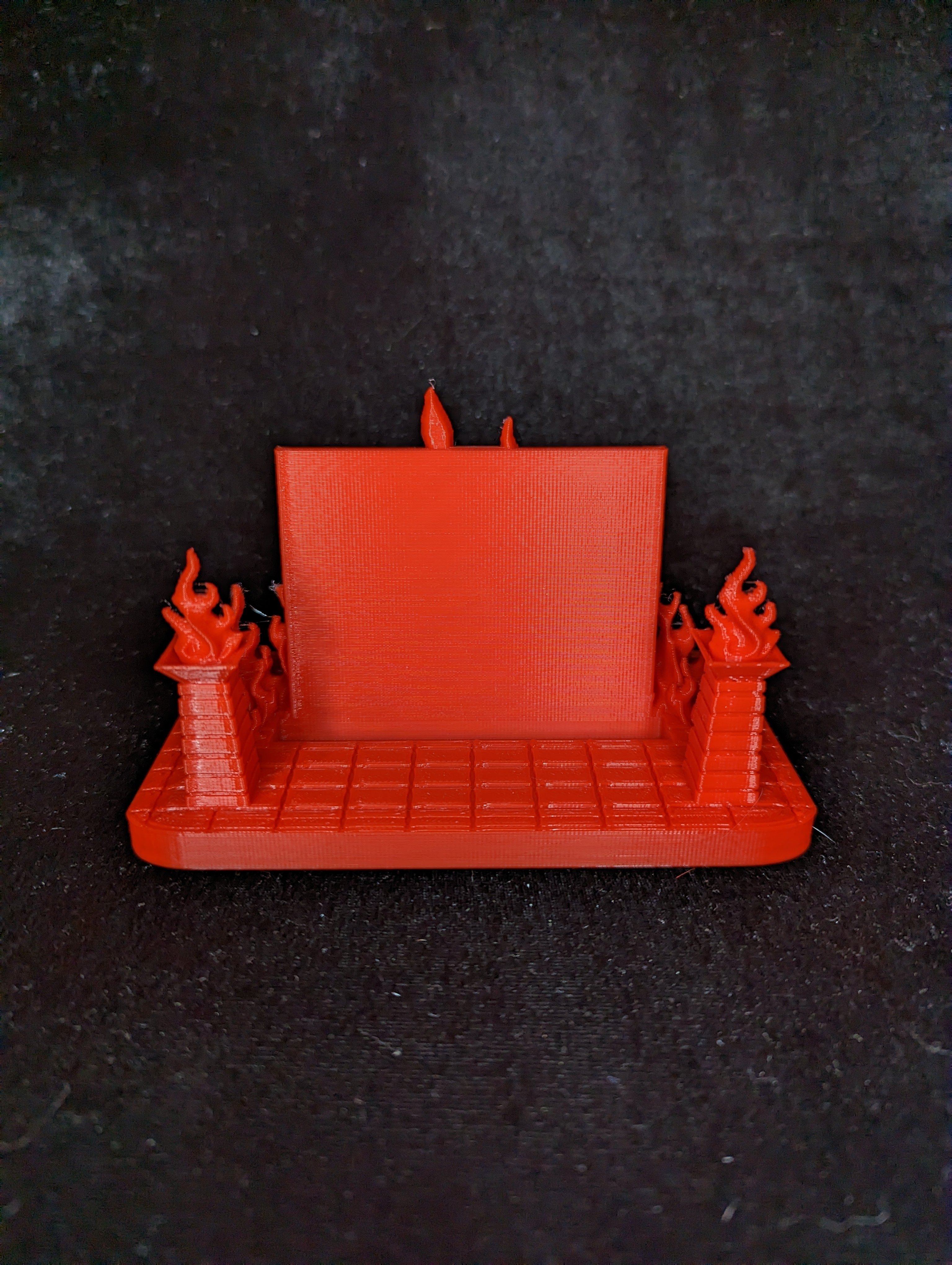 fuoco tcg carta In piedi Schermo Pokemon Magia mtg yugioh 3D print model - Mito3D