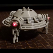 fireball jerryfish pasatiempo máquina montaje arma ciencia ficción 3d print model - Mito3D