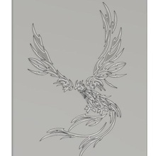 firebird la maison art d'oiseaux 3d print model - Mito3D