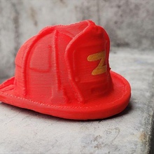 sapeur pompier casque 3d print model - Mito3D