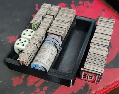 firefly board game piece holder organization 3d print model - Mito3D