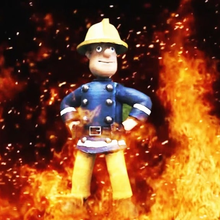 fireman sam art cartoon character children childrens toy firemansam kids mini people 3d print model - Mito3D