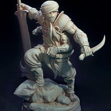 Firewarrior guerriero Arabo creatura combattente 3d print model - Mito3D