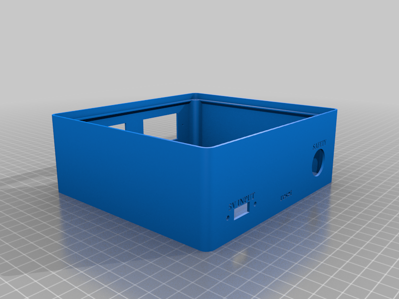 firework launcher box - 8 channel 3D print model - Mito3D