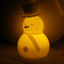 first advent tealight home decor photon anycubic christmas decoration snowman 3d print model - Mito3D