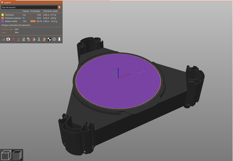 first layer calibration helper delta test flsunv400 printer 3d print model - Mito3D