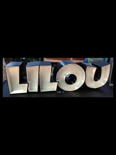 Name Lilou hell 3d print model - Mito3D