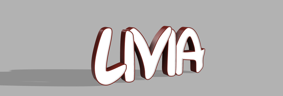ilk isim Livia ışıltılı Lamba lito Livia Disney 3d print model - Mito3D