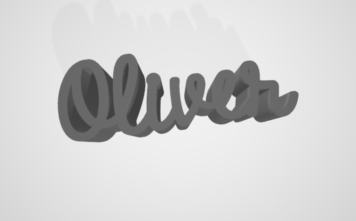 first name olivier jack william first name olivier jack william  3d print model - Mito3D