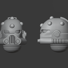 primogénito de la cabeza cisma armadura juego juguete accesorios 3d print model - Mito3D