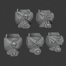 firstborn torsos - forefront vets game toy accessories warhammer 40k space marine 3d print model - Mito3D