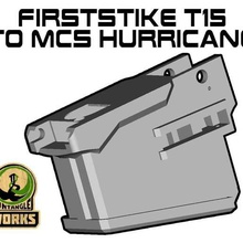 firststrike t15 mcs hurricane adapter various magfed paintball sport outdoors 3d print model - Mito3D