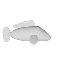pesce gioco 3d print model - Mito3D