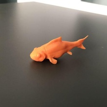 Fisch Zahl Ornament Kunst Spielzeuge Aquarium Tier Dekoration 3d print model - Mito3D
