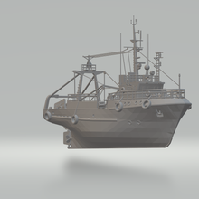 pez barco juego fundido presión modelo diorama 3d print model - Mito3D