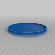 fish bowl lid d184mm 3d print model - Mito3D