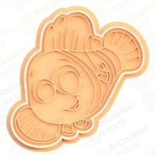 pesce biscotto taglierina impostato francobollo biscotti cucinare casa cucina frese acqua mare 3d print model - Mito3D